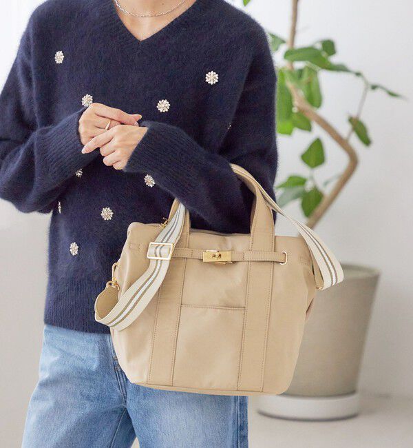 SHIPS for women「【WEB限定】パーテーション ライン テープ バッグ」|ショルダー・メッセンジャー|