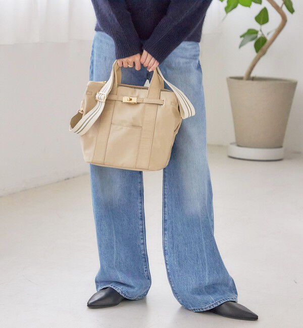 SHIPS for women「【WEB限定】パーテーション ライン テープ バッグ」|ショルダー・メッセンジャー|