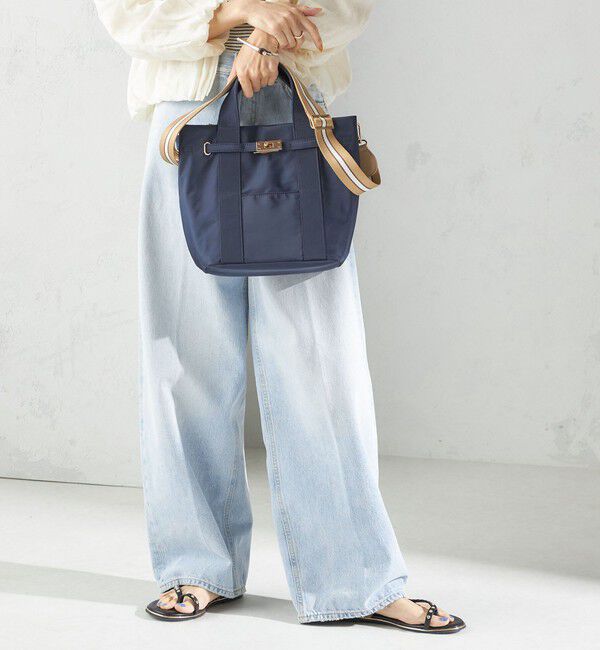 SHIPS for women「【WEB限定】パーテーション ライン テープ バッグ」|ショルダー・メッセンジャー|