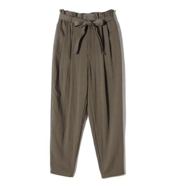 SHIPS for women「小泉里子コラボ:〈手洗い可能〉ツイル ウエスト テーパード パンツ」|その他|