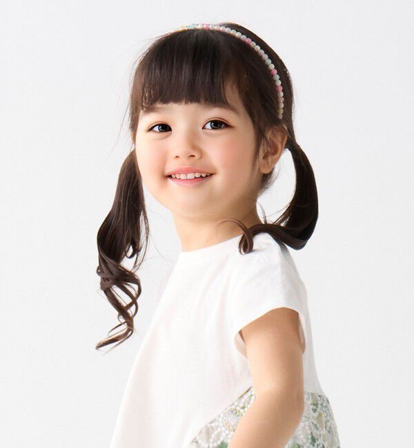 SHIPS Colors 「SHIPS Colors:ビーズ ヘッドバンド(KIDS)」|カチューシャ|