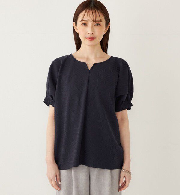 SHIPS Colors 「SHIPS Colors:〈接触冷感・UVカット〉クールタッチ トタンテレコ トップス◇」|Tシャツ・カットソー|