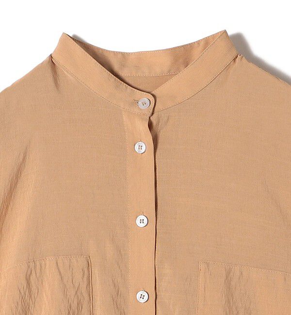 SHIPS for women「【WEB限定】〈手洗い可能〉サイド ボタン バック レイヤード ブラウス」|シャツ・ブラウス|