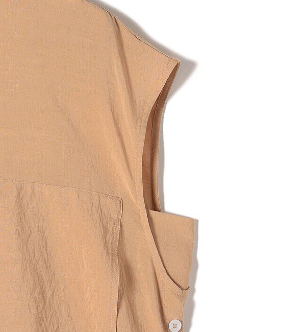 SHIPS for women「【WEB限定】〈手洗い可能〉サイド ボタン バック レイヤード ブラウス」|シャツ・ブラウス|