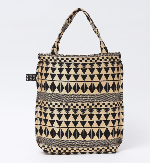 SHIPS「BINDU: トライバル ジャカード リバース トート バッグ」|リュック|