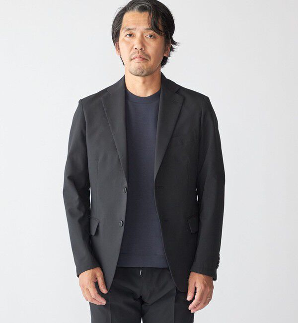 SHIPS「【WEB限定】SHIPS:〈手洗い可能〉ナチュラル ストレッチ エア セットアップ」|スーツ|