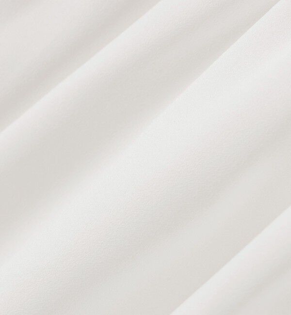 SHIPS for women「《予約》【WEB限定】〈手洗い可能〉ドット 花柄 袖 シャーリング ブラウス」|シャツ・ブラウス|