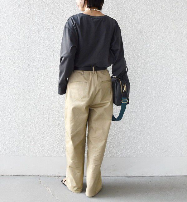 SHIPS for women「《予約》ロング スリーブ プリント TEE」|Tシャツ・カットソー|