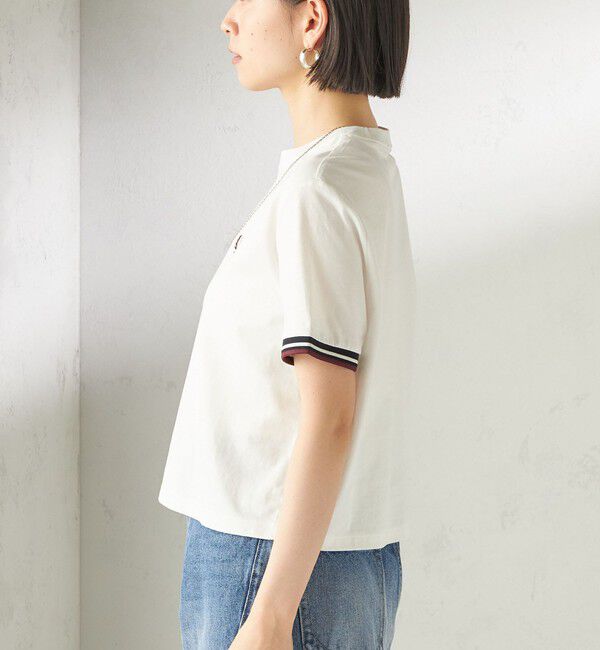 SHIPS for women「《予約》FRED PERRY:G2162 TIPPED T SHIRT」|Tシャツ・カットソー|