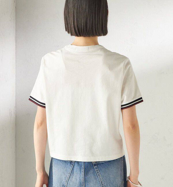 SHIPS for women「《予約》FRED PERRY:G2162 TIPPED T SHIRT」|Tシャツ・カットソー|