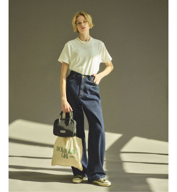 OUTDOOR PRODUCTS Usual Things「LEE 別注ハイウエストルーズデニム」|デニム|