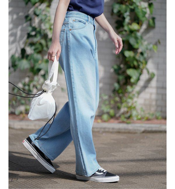 OUTDOOR PRODUCTS Usual Things「LEE 別注ハイウエストルーズデニム」|デニム|