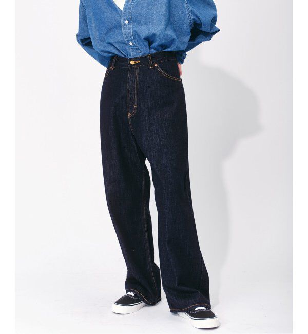 OUTDOOR PRODUCTS Usual Things「LEE 別注ハイウエストルーズデニム」|デニム|