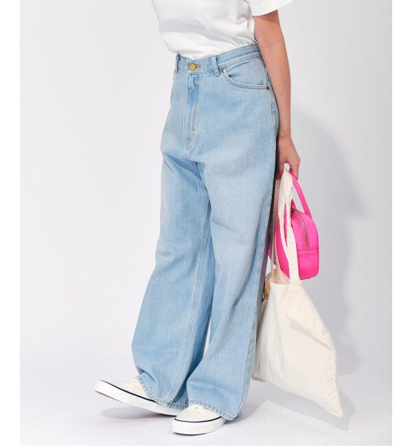 OUTDOOR PRODUCTS Usual Things「LEE 別注ハイウエストルーズデニム」|デニム|