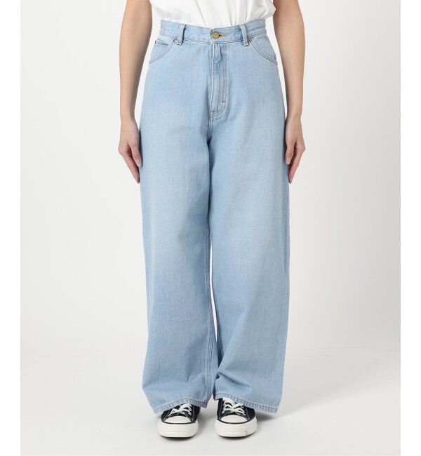 OUTDOOR PRODUCTS Usual Things「LEE 別注ハイウエストルーズデニム」|デニム|