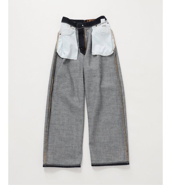 OUTDOOR PRODUCTS Usual Things「LEE 別注ハイウエストルーズデニム」|デニム|