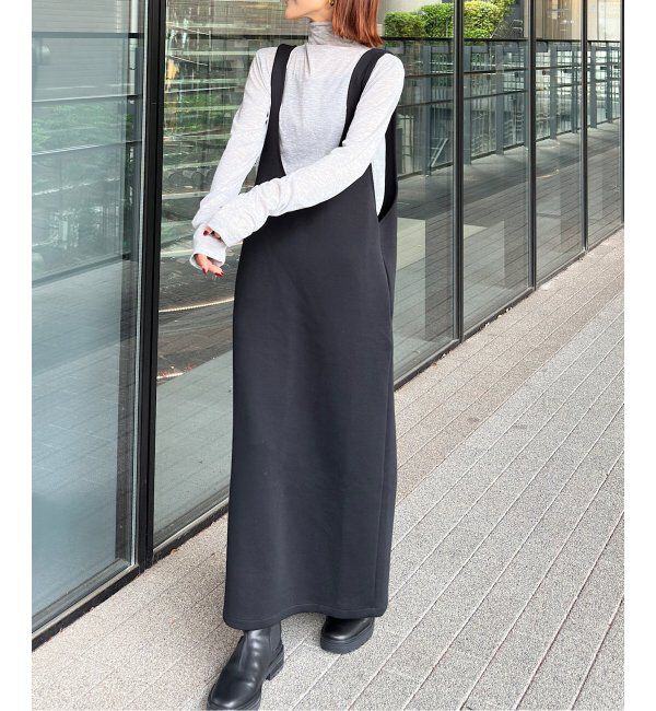 OUTDOOR PRODUCTS Usual Things「追加3ダンボールニット2WAYジャンスカ」|ワンピース|