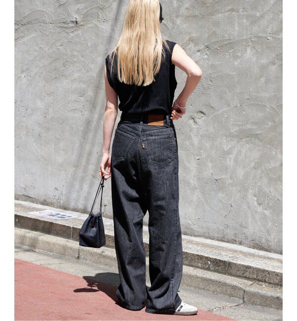 OUTDOOR PRODUCTS Usual Things「追加2 ULTライトデニムハイライズルーズ5PKT」|デニム|