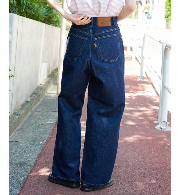 OUTDOOR PRODUCTS Usual Things「追加2 ULTライトデニムハイライズルーズ5PKT」|デニム|