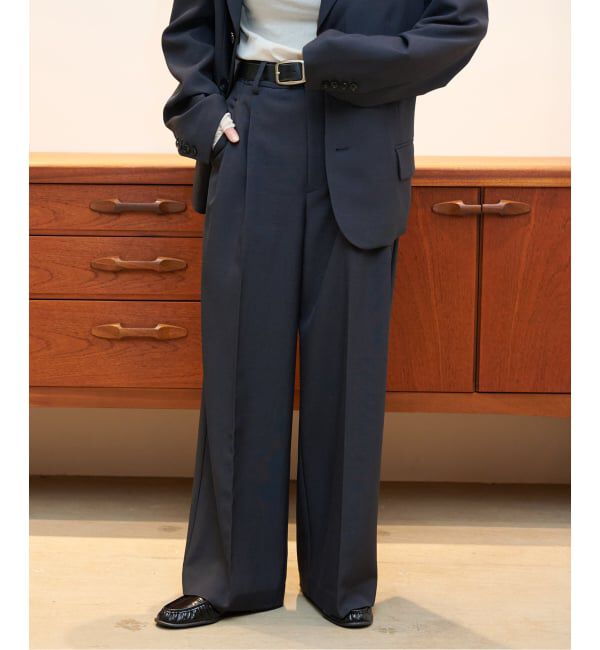 OUTDOOR PRODUCTS Usual Things「≪予約/WEB・横浜店限定カラーあり≫ORDINARY タックワイドスラックス」|スラックス|