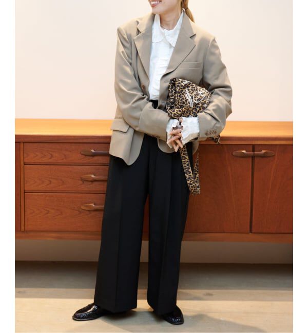 OUTDOOR PRODUCTS Usual Things「≪予約/WEB・横浜店限定カラーあり≫ORDINARY タックワイドスラックス」|スラックス|