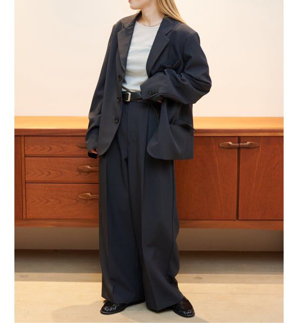 OUTDOOR PRODUCTS Usual Things「≪予約/WEB・横浜店限定カラーあり≫ORDINARY タックワイドスラックス」|スラックス|