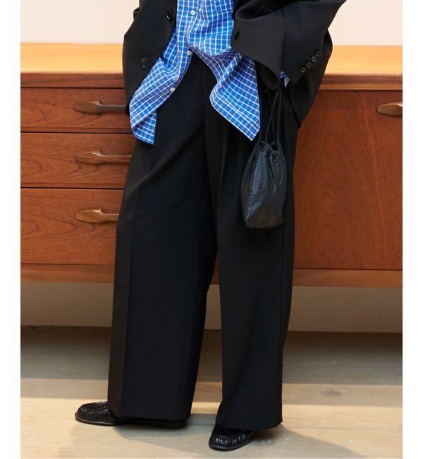 OUTDOOR PRODUCTS Usual Things「≪予約/WEB・横浜店限定カラーあり≫ORDINARY タックワイドスラックス」|スラックス|