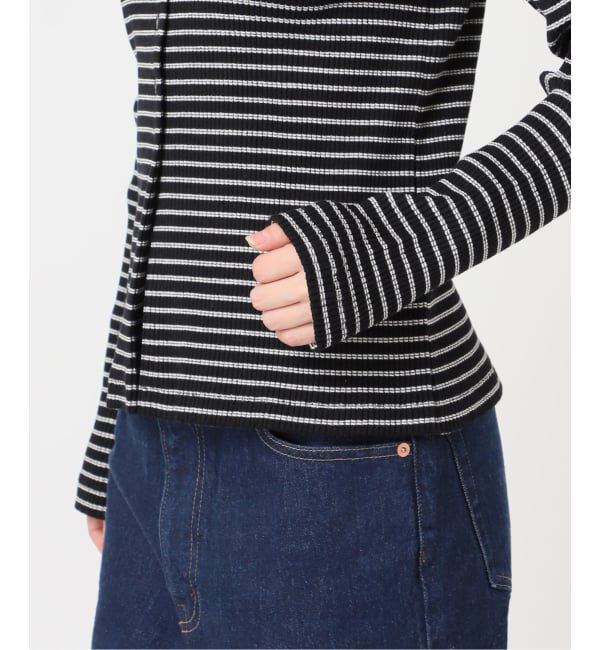 OUTDOOR PRODUCTS Usual Things「≪予約≫リブタイトポロシャツカットソー」|Tシャツ・カットソー|