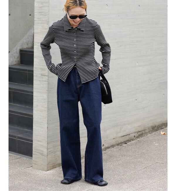 OUTDOOR PRODUCTS Usual Things「≪予約≫リブタイトポロシャツカットソー」|Tシャツ・カットソー|