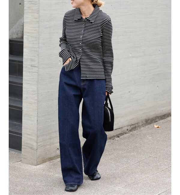 OUTDOOR PRODUCTS Usual Things「≪予約≫リブタイトポロシャツカットソー」|Tシャツ・カットソー|