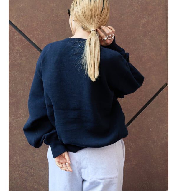 OUTDOOR PRODUCTS Usual Things「≪予約≫スウェットライク金ボタンカーデ」|カーディガン|