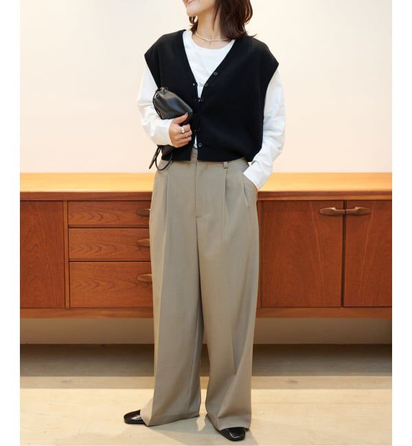 OUTDOOR PRODUCTS Usual Things「≪予約≫フルニードルVネックベスト」|ベスト・ジレ|