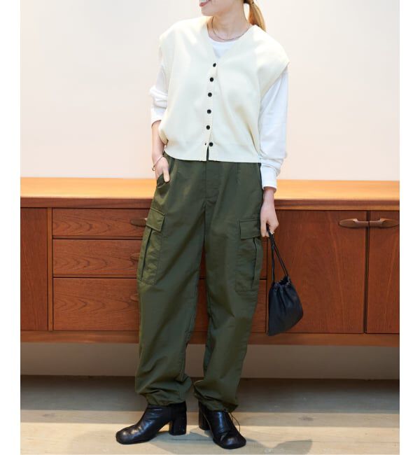 OUTDOOR PRODUCTS Usual Things「≪予約≫フルニードルVネックベスト」|ベスト・ジレ|