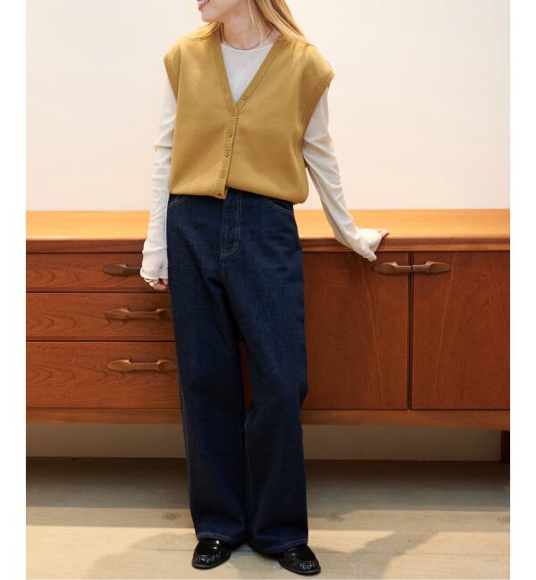 OUTDOOR PRODUCTS Usual Things「≪予約≫フルニードルVネックベスト」|ベスト・ジレ|