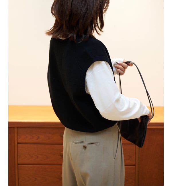 OUTDOOR PRODUCTS Usual Things「≪予約≫フルニードルVネックベスト」|ベスト・ジレ|