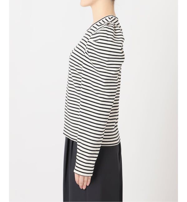 OUTDOOR PRODUCTS Usual Things「≪予約/WEB限定カラーあり≫ボリュームスリーブボーダープルオーバー」|Tシャツ・カットソー|