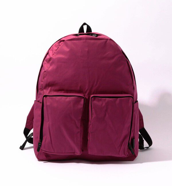 TOMORROWLAND GOODS「AMIACALVA ポリエステルギャバジン バッグパック」|リュック|77 パープル