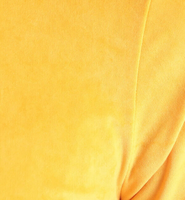 MACPHEE「トリアセテートポリエステルベロア ハーフスリーブプルオーバー」|Tシャツ・カットソー|