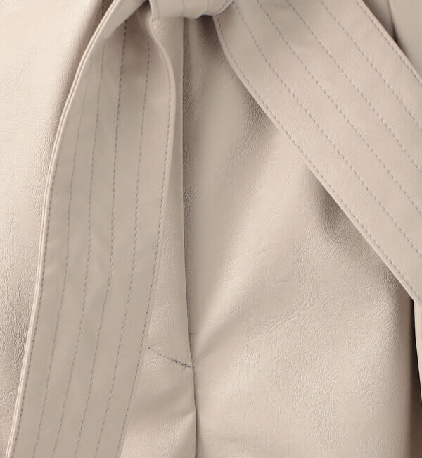 Ballsey「レザーライクウェットクロス ハイウエストハーフパンツ」|その他|