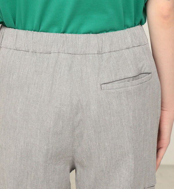 GALERIE VIE「コットンリネンストレッチ カーゴパンツ」|その他|