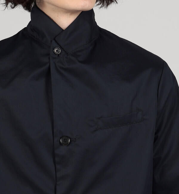 TOMORROWLAND MENS「コットンポプリン ピークドラペルシングルブレステッド3Bジャケット」|テーラードジャケット|