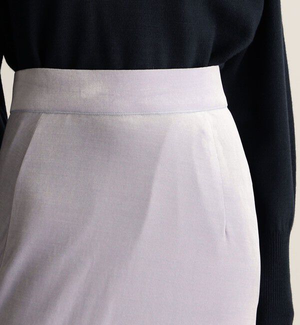 BACCA「inner piece ベロアジャージー ロングスカート」|スカート|