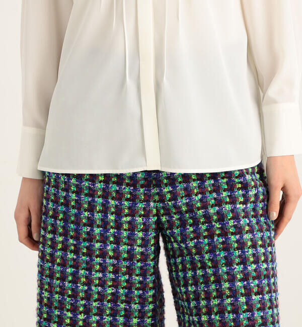 Ballsey「クリアデシン ボウタイブラウス」|シャツ・ブラウス|