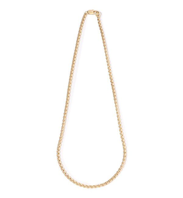 TOMORROWLAND GOODS「LAURA LOMBARDI BOX CHAIN ネックレス」|ネックレス|91 ゴールド