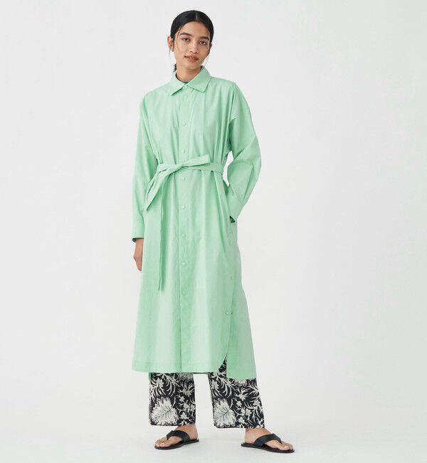 MACPHEE「コットンタイプライター ベルテッドコート」|その他|