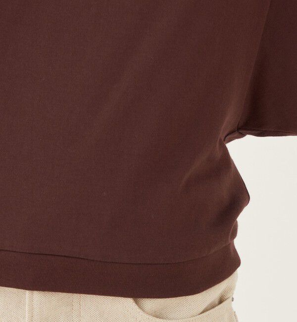 GALERIE VIE「パウダーコットン ワイドアームクルーネックプルオーバー」|Tシャツ・カットソー|