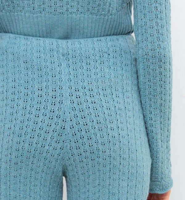 BACCA「ウールレース ナローストレートパンツ」|その他|