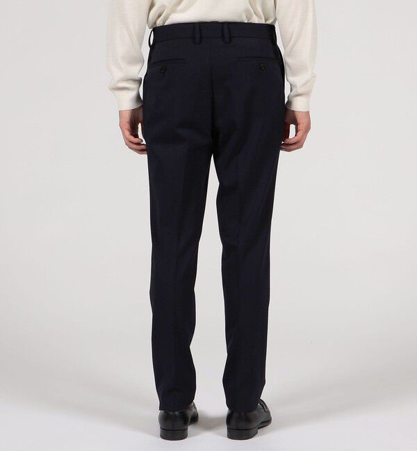 TOMORROWLAND MENS「ウールポリエステルギャバジン スリムスラックス」|スラックス|