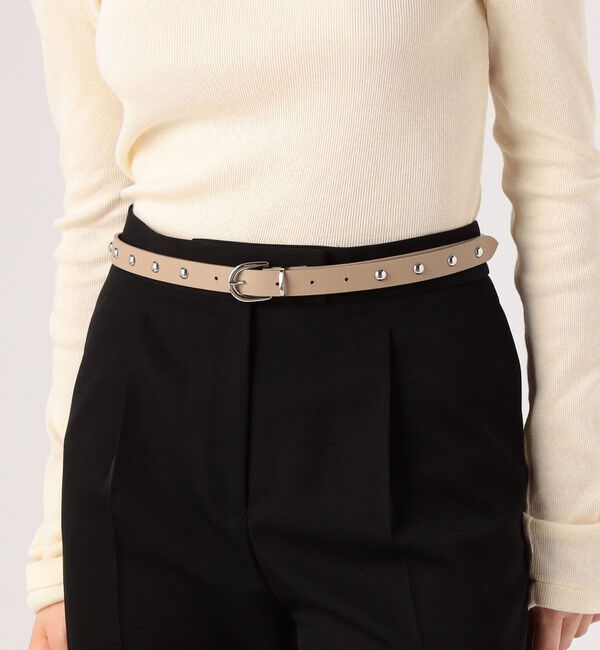 TOMORROWLAND GOODS「LEFIJE スタッズベルト」|ベルト|