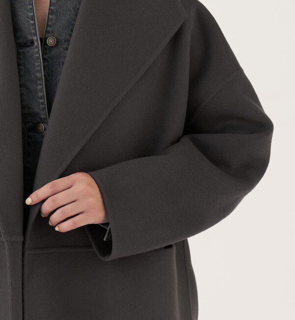 DES PRES「【一部WEB限定】ダブルフェイスメルトンビーバー ショートコート」|その他|